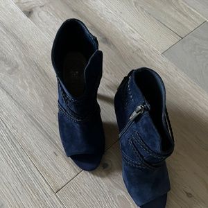 Vince Camuto Peep toe ankle boots